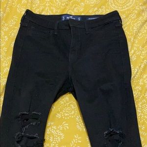 High rise super skinny jeans